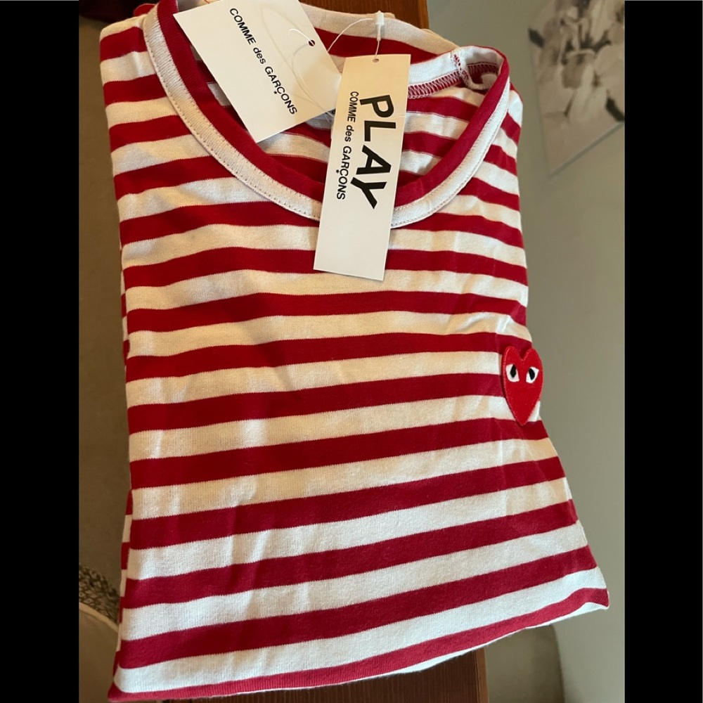 Comme Des Garcons Long Sleeves Tshirt